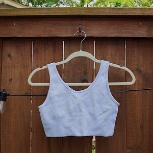Light Blue Ribbed Joylab Sports Bra